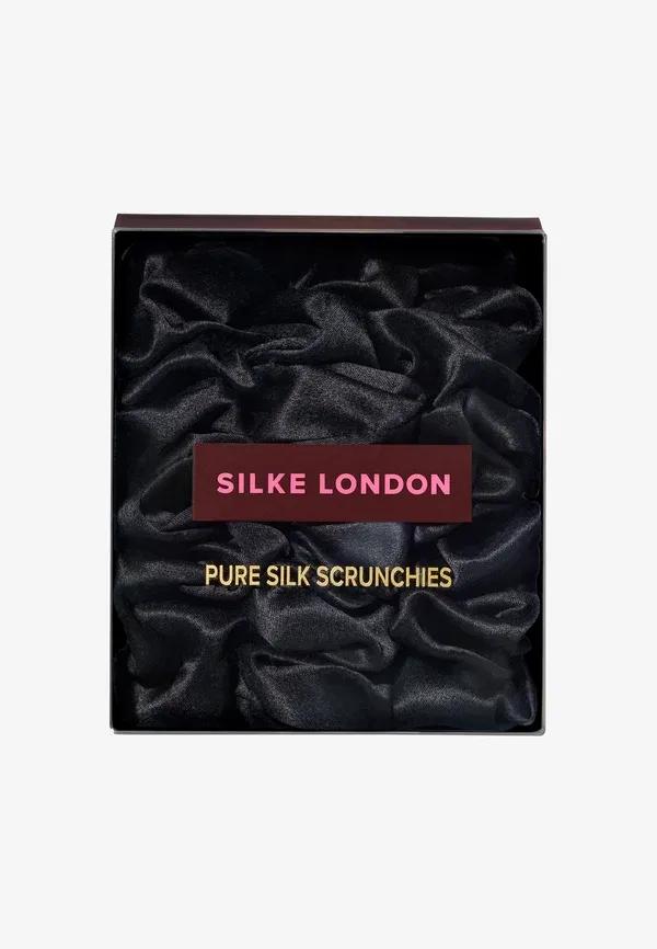 Резинки для волос Silke - аксессуар для укладки волос Silke London, черный — фото 2