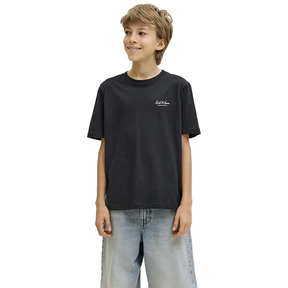Футболка с графическим принтом Jack & Jones, черный