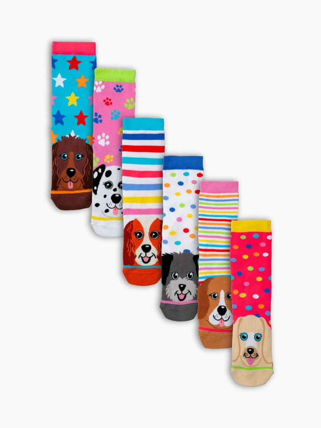Носки Pup Stars 6 пар United Odd Socks, синий — фото 2