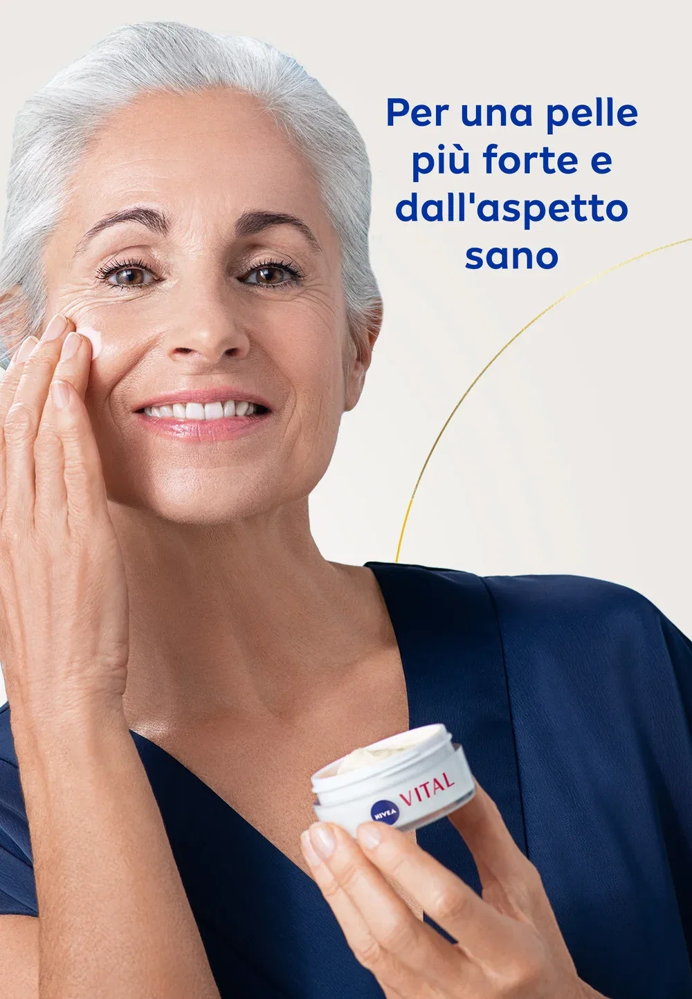 Vital antirughe rivitalizzante 50 мл - крем для лица Nivea, transparent, 50 мл — фото 4