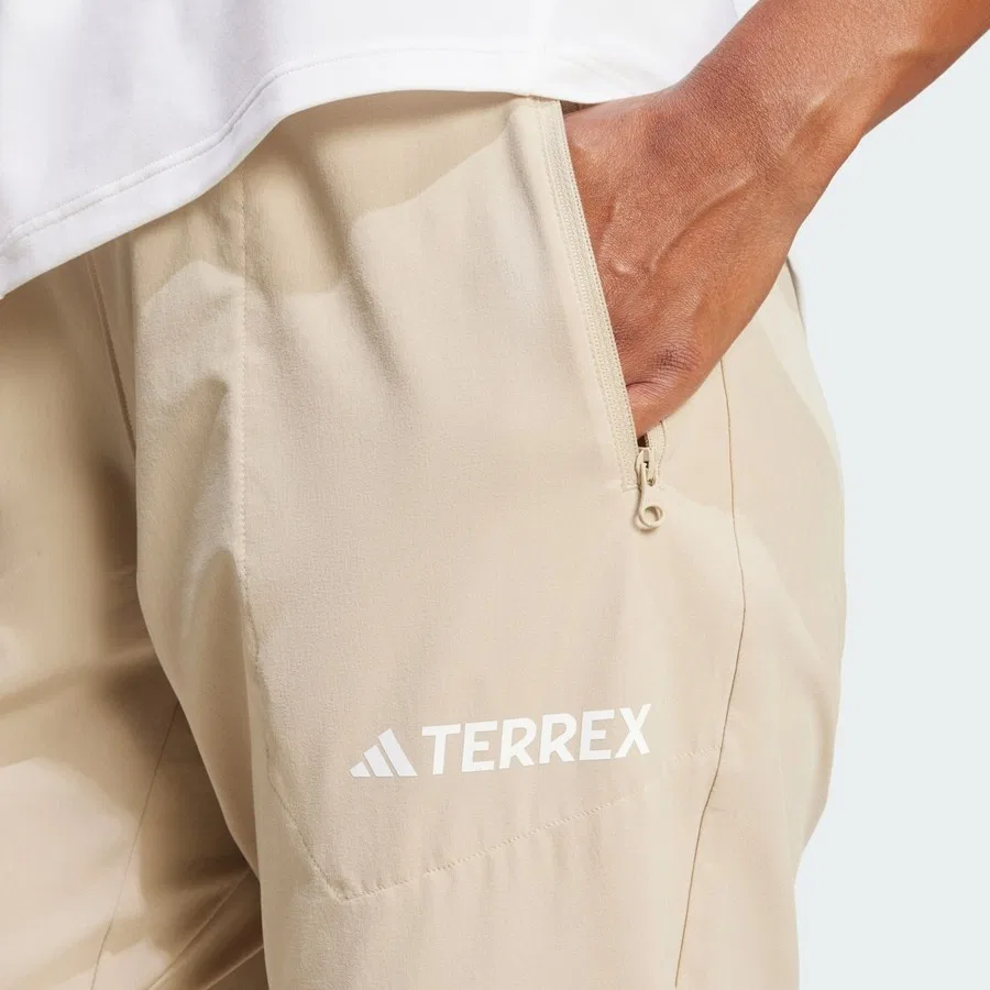 Термобелье adidas TERREX Multi Essentials Stretch Pants, Бежевый — фото 4