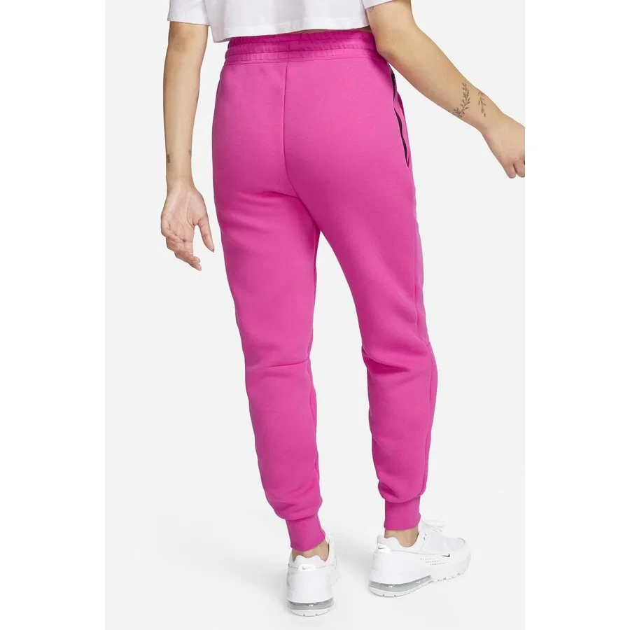 Женские спортивные брюки-джоггеры с Tech Fleece, модель NSW Tech Fleece Mr Jogger, Nike, Фуксия — фото 2