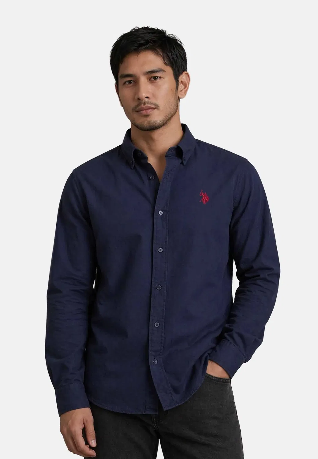Мужская рубашка Button-Down U.S. Polo Assn., Navy