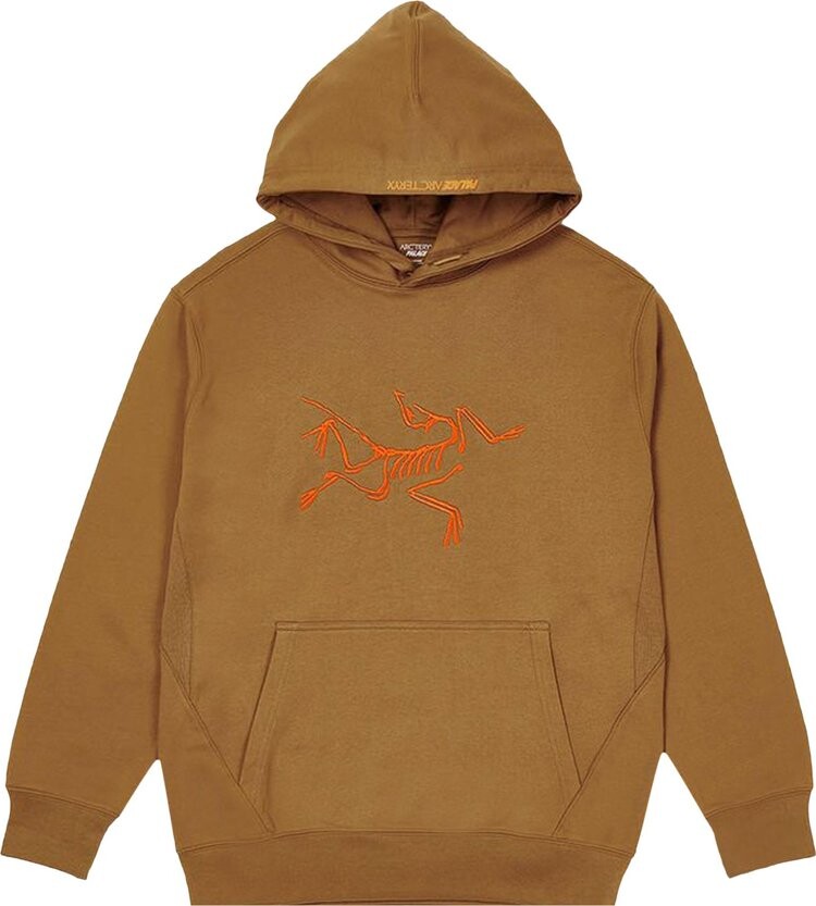 

Толстовка Palace x Arc'teryx Hood 'Brown', коричневый