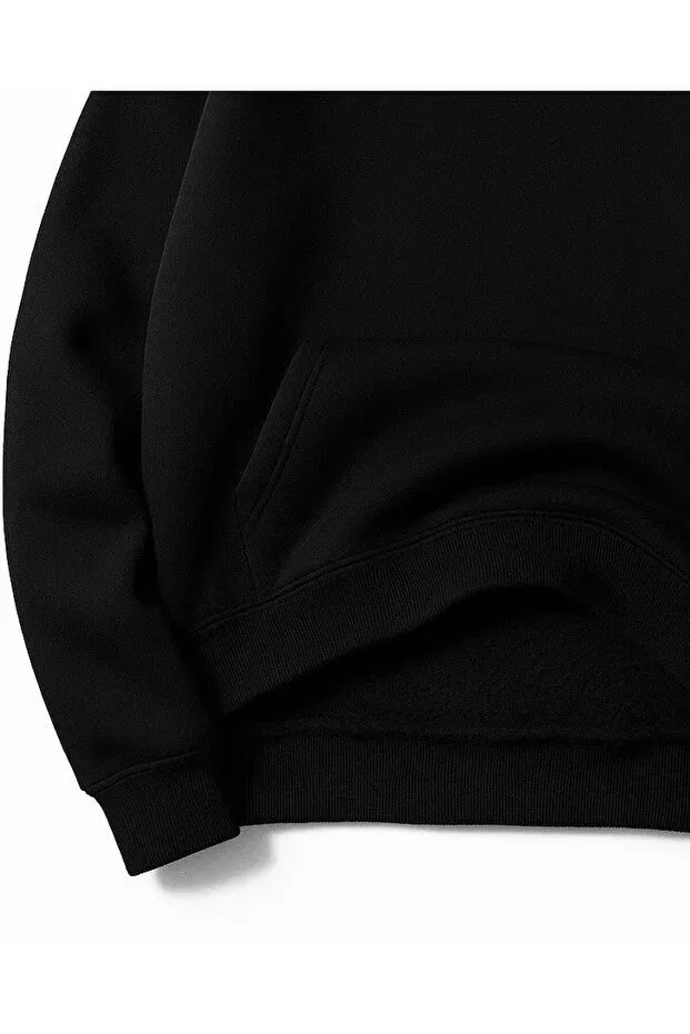 Детское худи с принтом Naruto Svart Wear, Black — фото 3