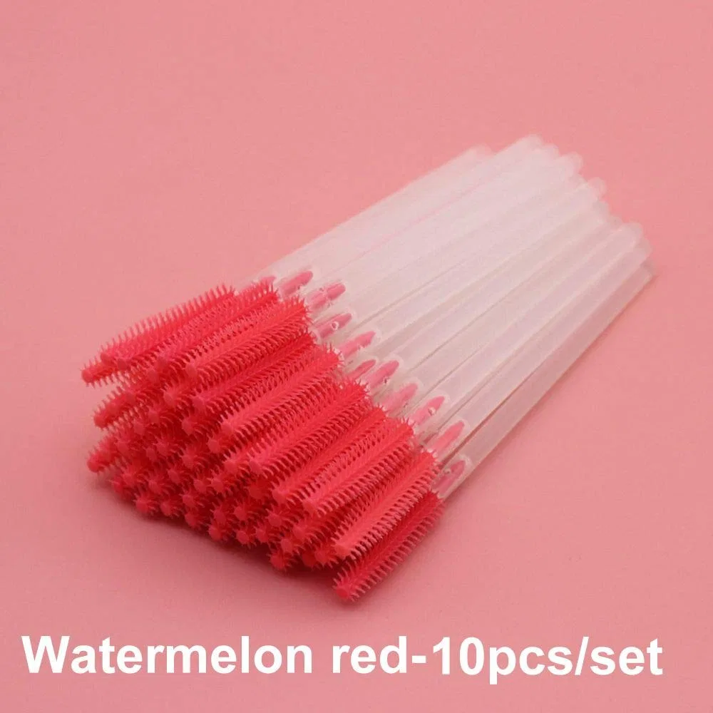 Набор кистей для макияжа из силикона, 10 шт, Wassermelone Generisch — фото 2