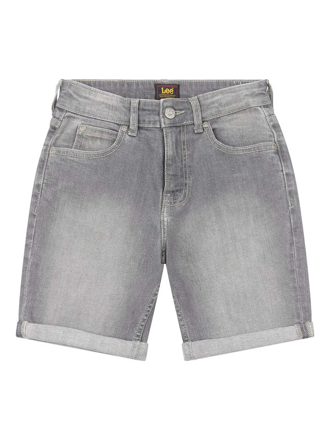Шорты джинсовые West 5 Pocket Lee, серый