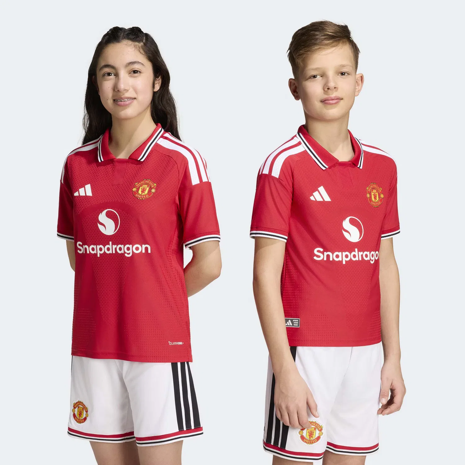 Футболка Adidas Performance Shirt Manchester United 26/27 Authentic красного цвета — фото 3