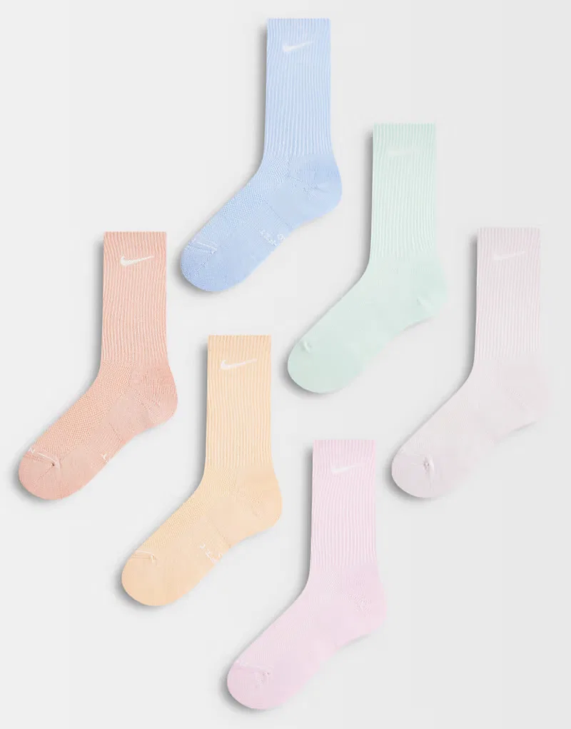 Носки высокие Everyday 6 шт Nike, мультиколор