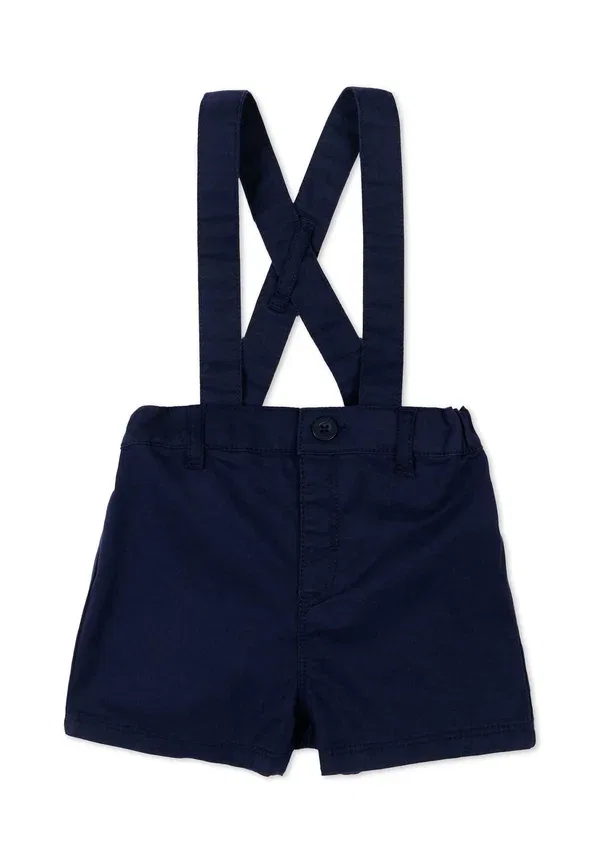 Шорты хлопковые Dungarees Petit Bateau, синий