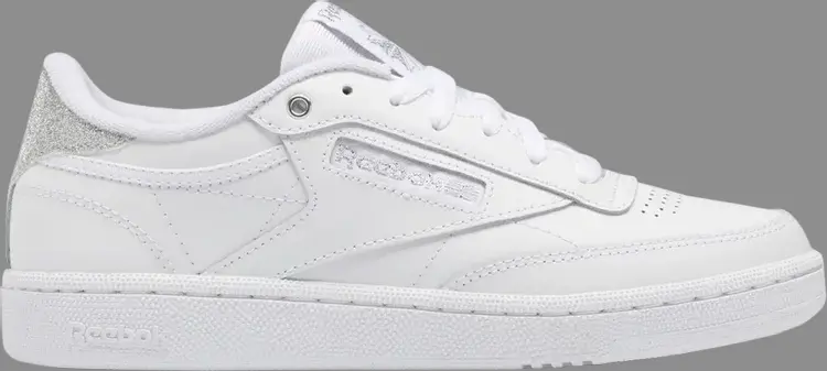 

Кроссовки wmns club c 85 'white silver metallic Reebok, белый