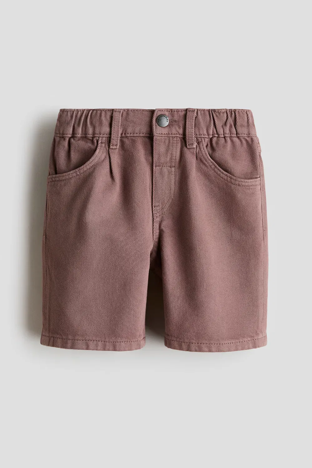 Джинсовые шорты до колен H&M, Braun