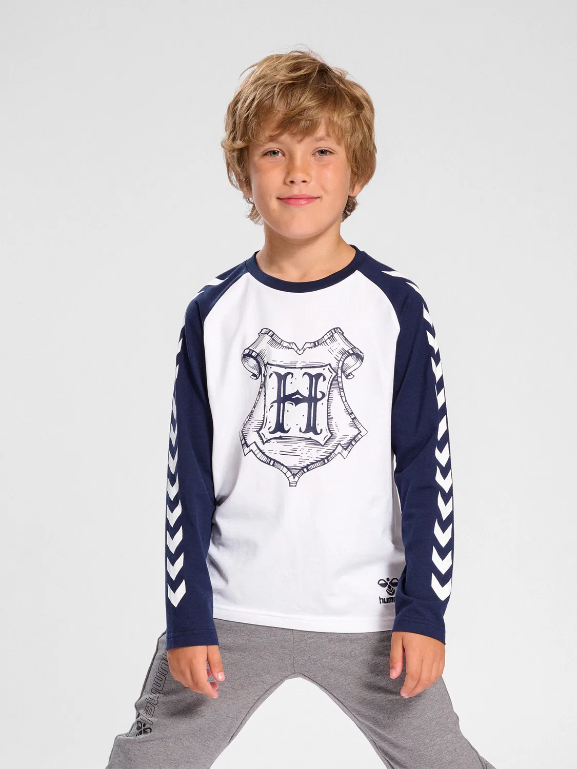 Детская футболка с длинным рукавом Hmlharry Hummel, Weiss