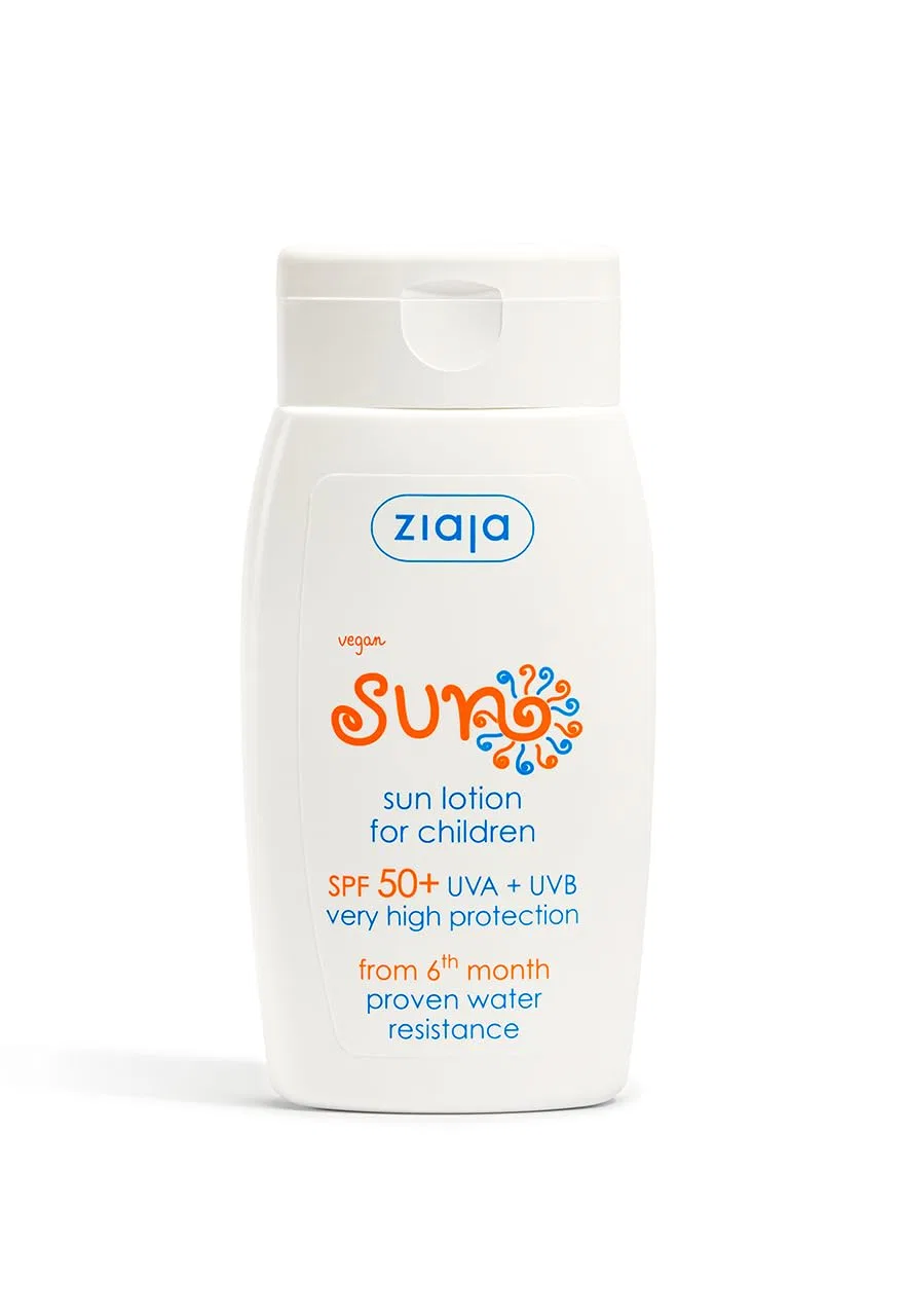 Солнцезащитный лосьон для детей SPF 50+, Ziaja, 125 мл