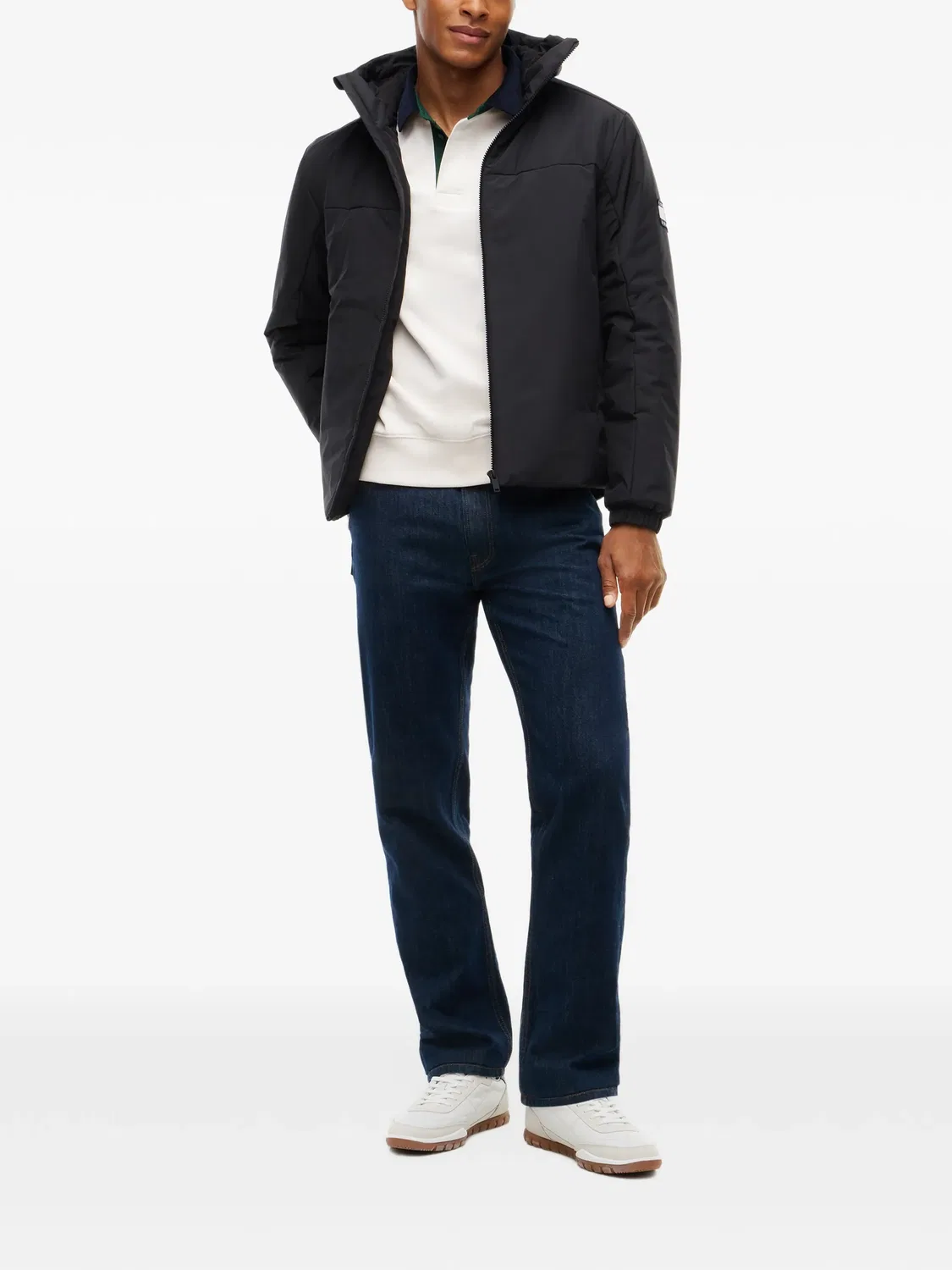 Tommy Hilfiger Куртка с капюшоном с логотипом, синий — фото 3