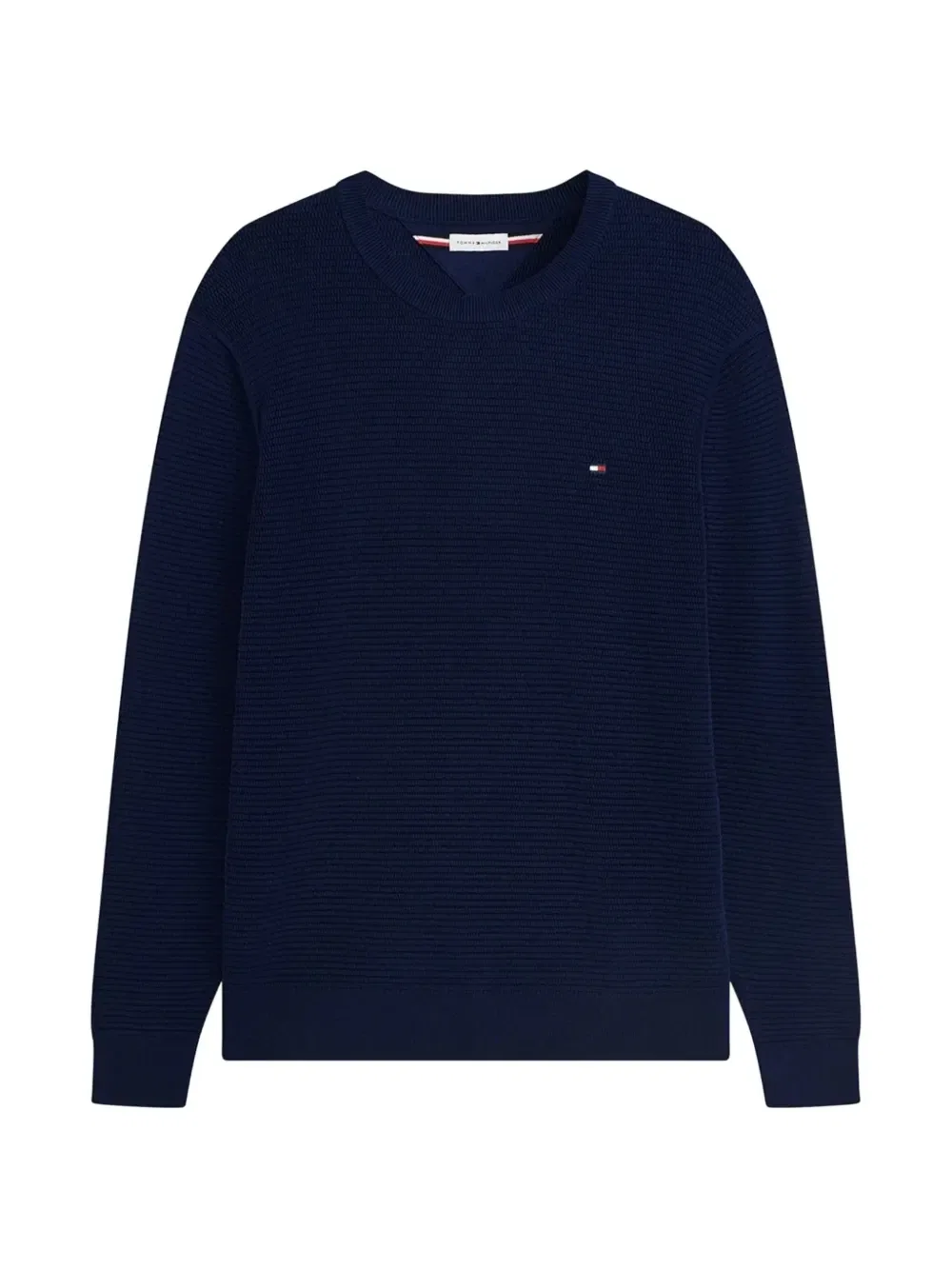 Джемпер с вышивкой логотипа Tommy Hilfiger, синий