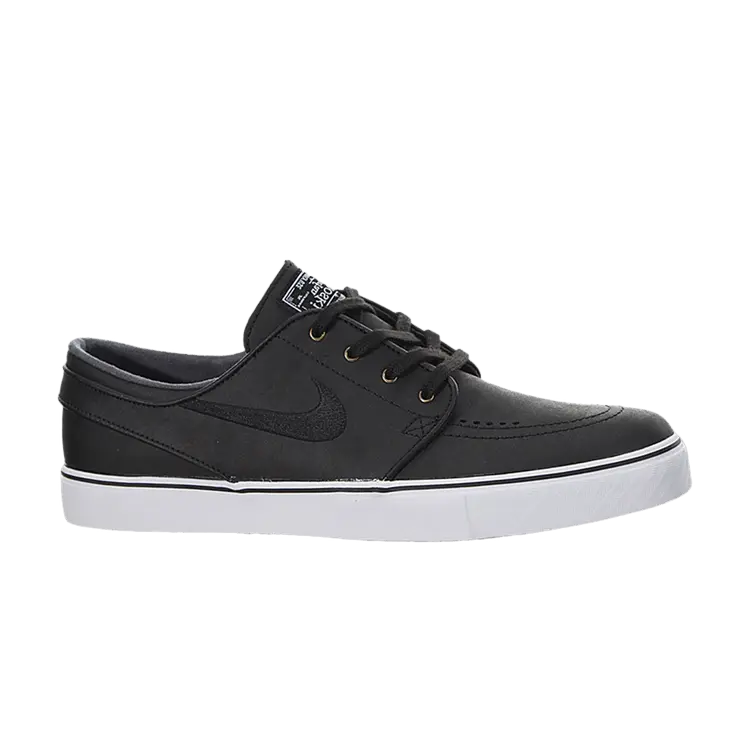 

Кеды Nike Zoom Stefan Janoski Leather 'Black White', черный