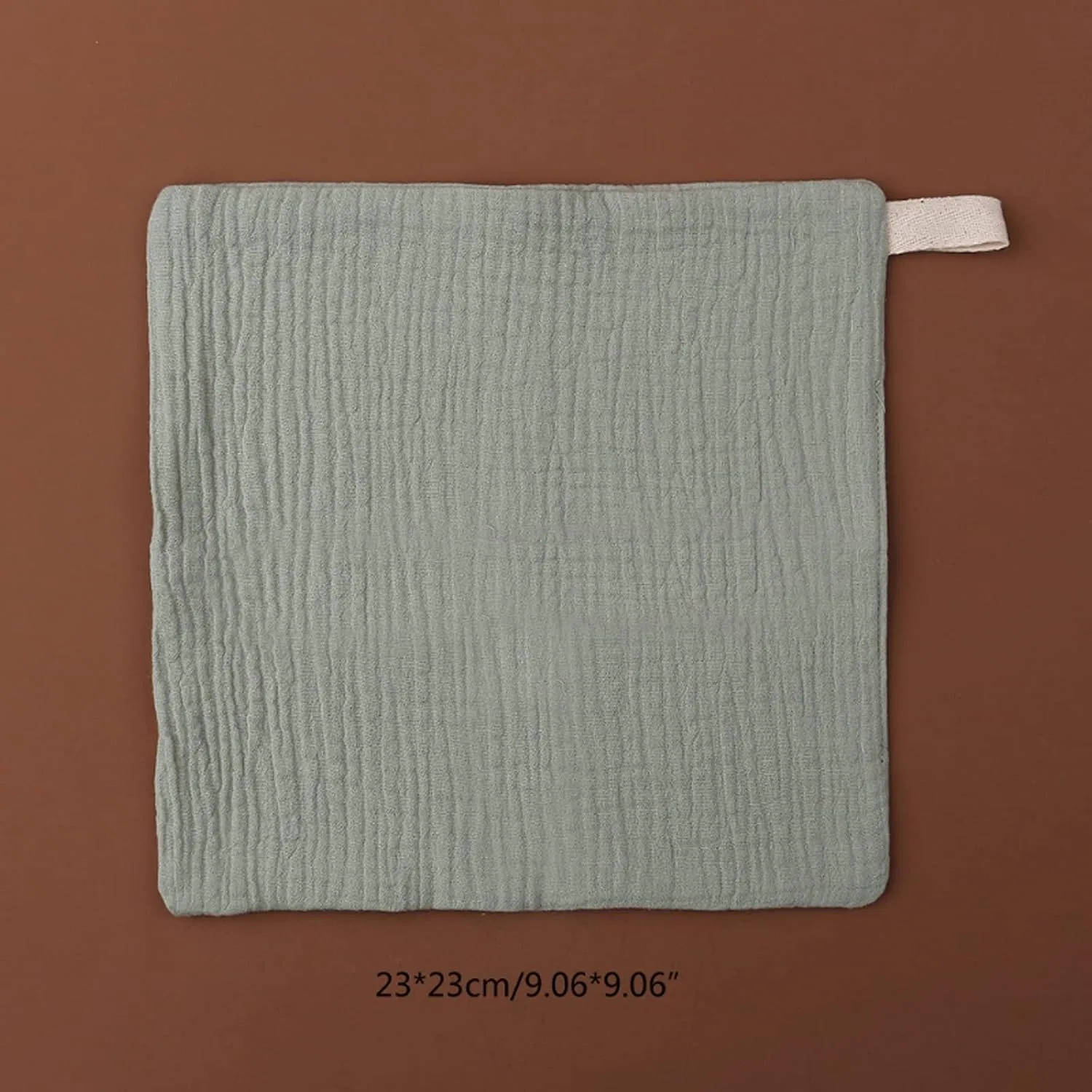 Детское полотенце из хлопка, набор 10 шт, 23x23 см Tmboryuu — фото 3