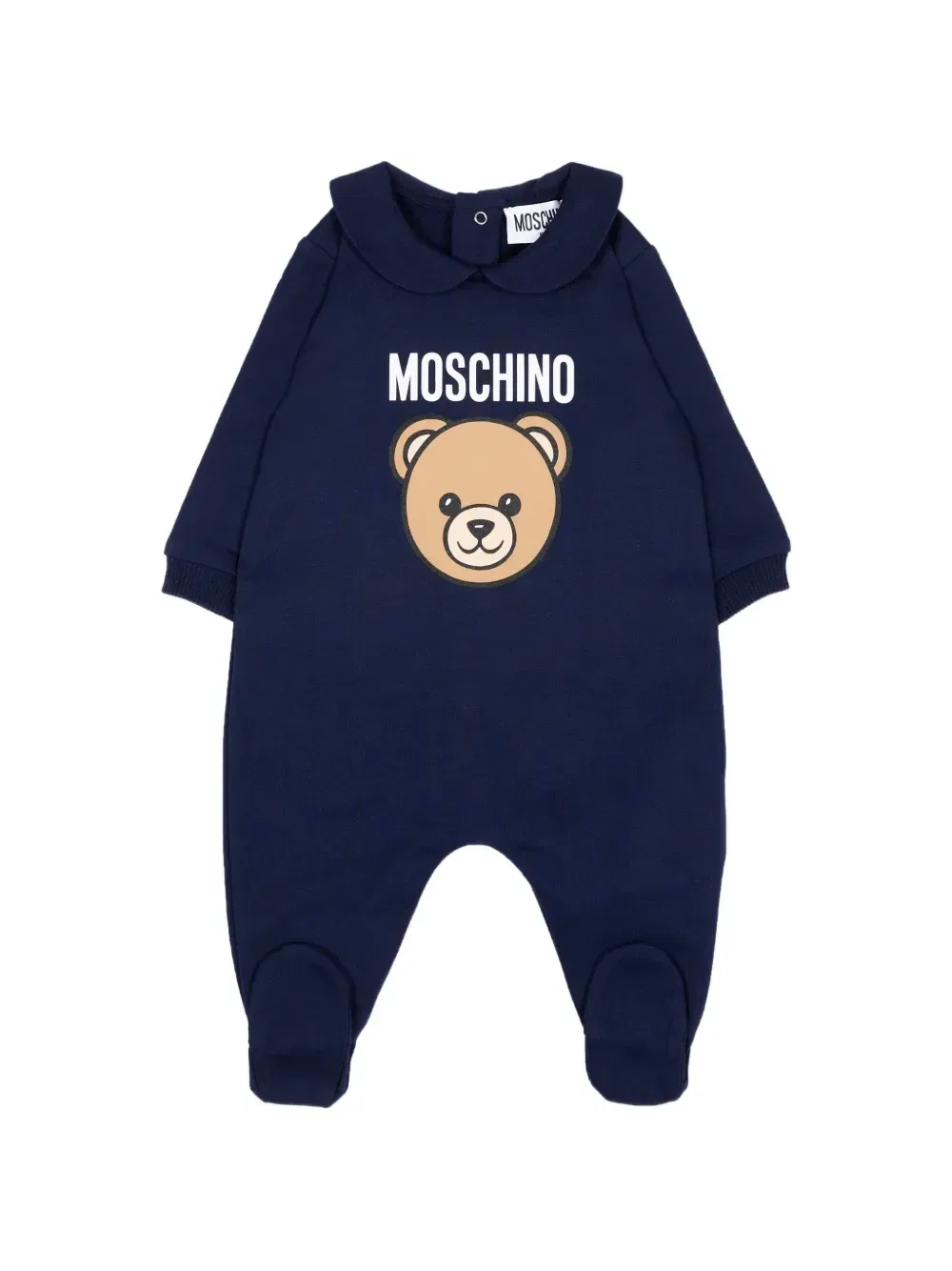Комбинезон с медвежонком Тедди Moschino Kids, синий