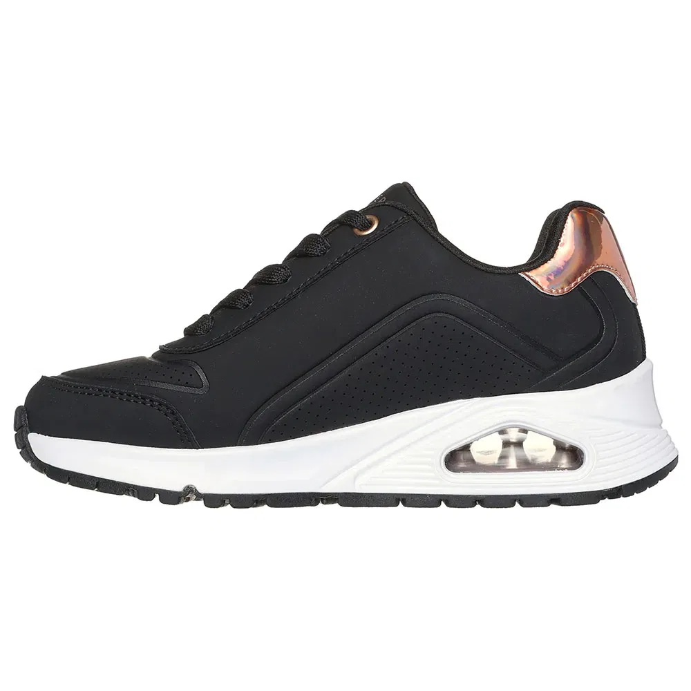 Кроссовки Uno Gen1 Zip And Stride Skechers, черный — фото 3