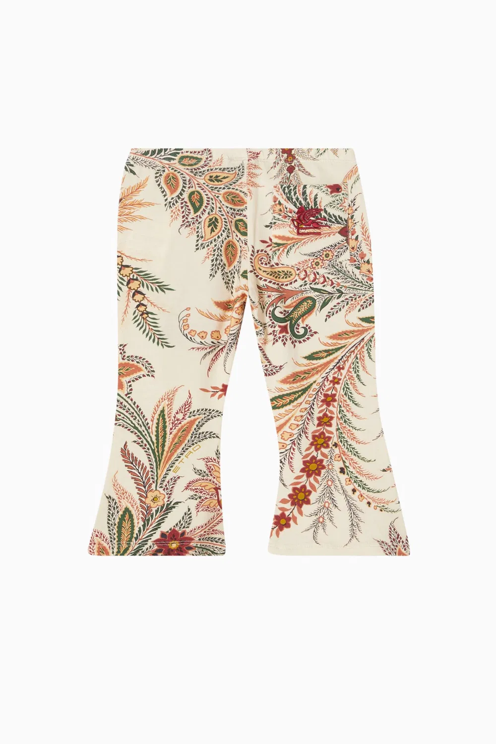 Брюки-клеш с принтом Botanical Toile Etro Kids — фото 2