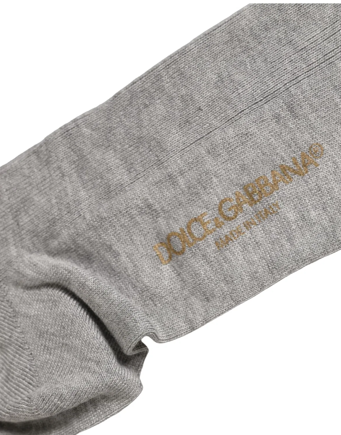 Мужские носки с логотипом Dolce & Gabbana, Gray — фото 4