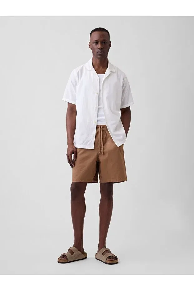 Мужские шорты хлопковые Gap, Light Brown-002