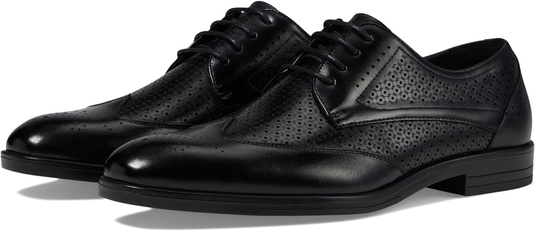 

Оксфорды Stacy Adams Asher Wingtip Lace Oxford, черный