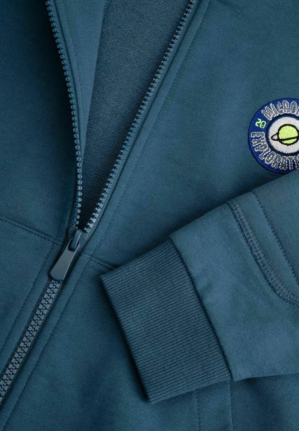 Sweatjacke mit reissverschluss - толстовка на молнии Coccodrillo, Blue — фото 4