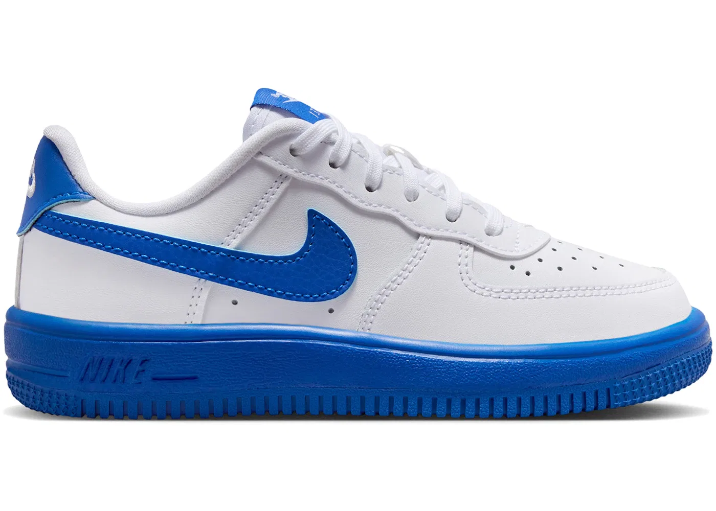 Детские кроссовки Lifestyle Nike Force 1 Low, White Game Royal