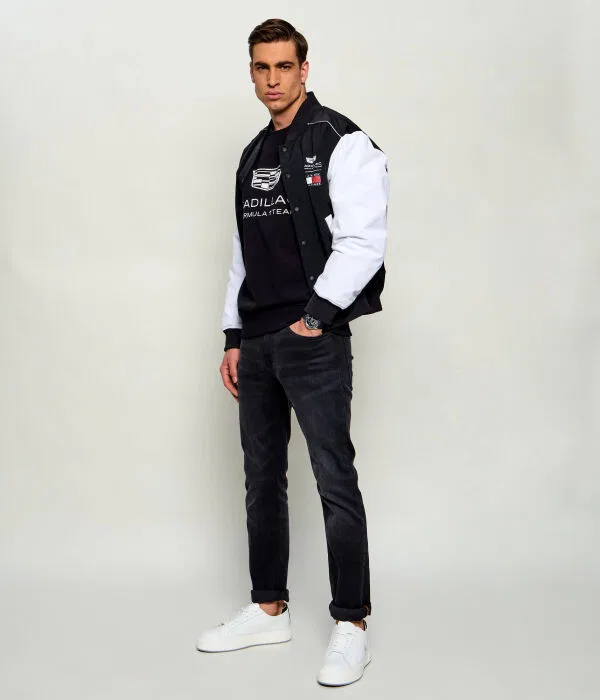 Мужской пуловер с круглым вырезом Tommy Hilfiger X Cadillac Formula 1 Team, Цвет Nero — фото 2