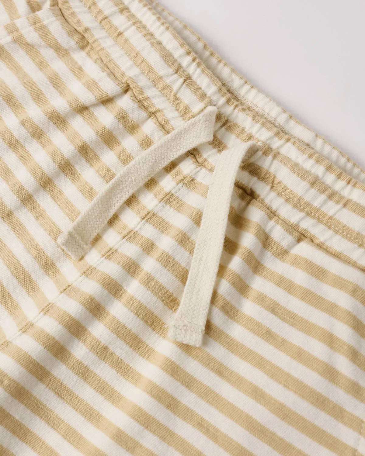 Детские шорты для мальчиков на кулиске Sam Shorts Rylee + Cru, Butterscotch Stripe — фото 3