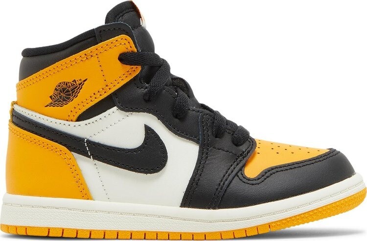 

Кроссовки Air Jordan 1 Retro High OG TD Yellow Toe, желтый (Размер 20 RU)