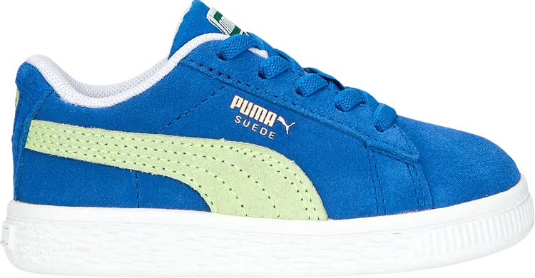 

Кроссовки Puma Suede Classic 21 Infant Victoria Blue Fast Yellow, синий
