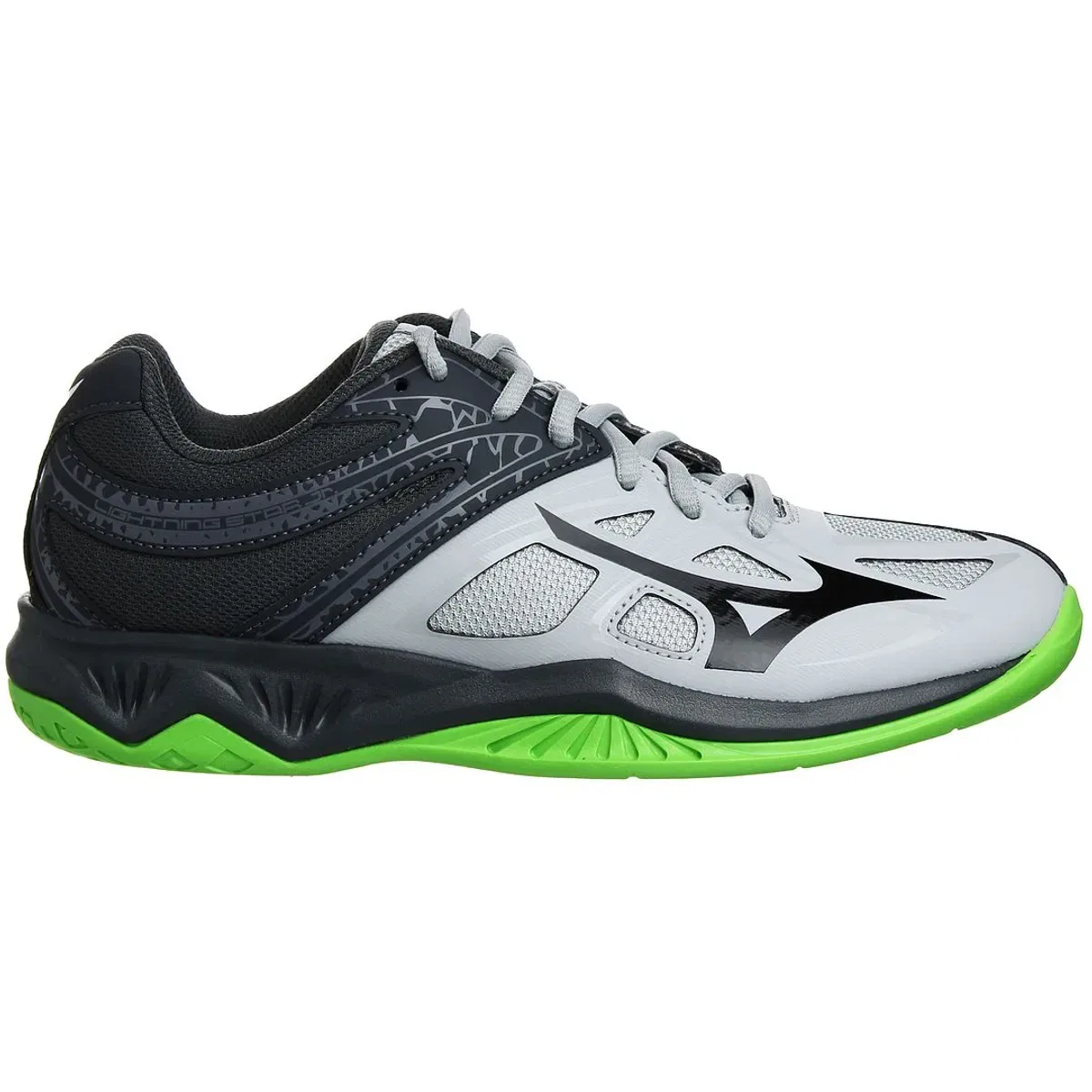 Кроссовки серые Mizuno Lightning Star Z5