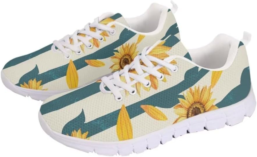 

Мужские кроссовки Jeiento для бега и ходьбы, противоскользящие теннисные кроссовки с дышащей сеткой, спортивная обувь для тренажерного зала, тренировок и повседневной носки, желтый