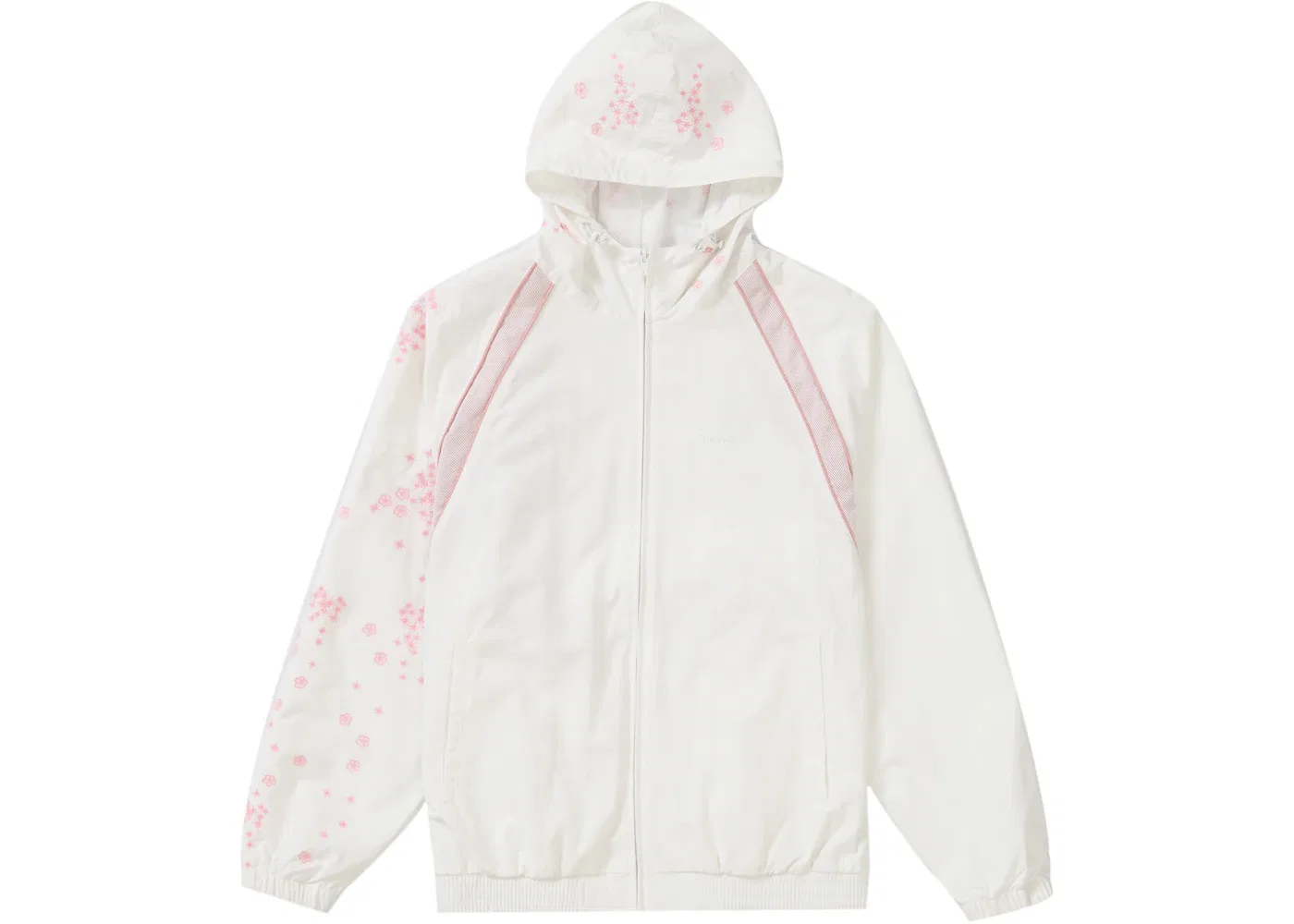 Мужская куртка с принтом Supreme AOI Glow-in-the-Dark Track Jacket, White