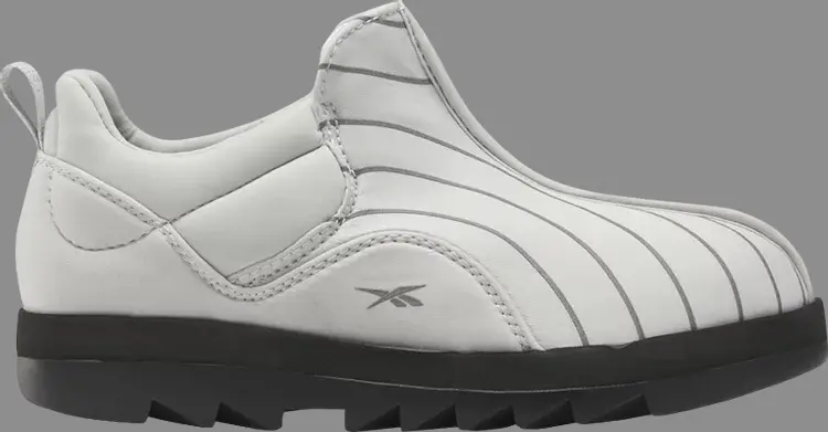 

Кроссовки beatnik 'pure grey black' Reebok, серый