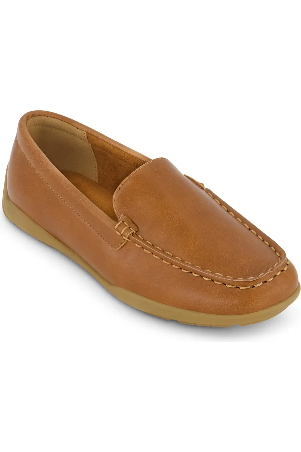 Детские туфли лоферы на мягкой стельке Jason Venetian Kenneth Cole, Cognac