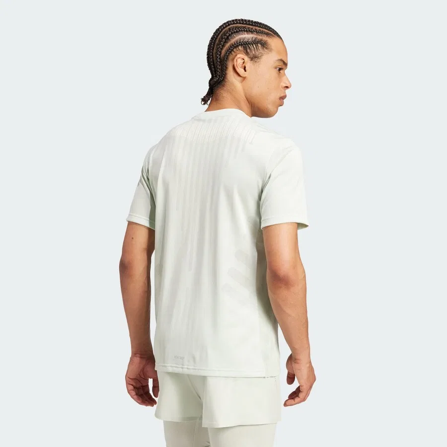 Спортивная футболка ADIDAS PERFORMANCE Performance Shirt 'HIIT Airchill' пастельно-зеленого цвета — фото 3