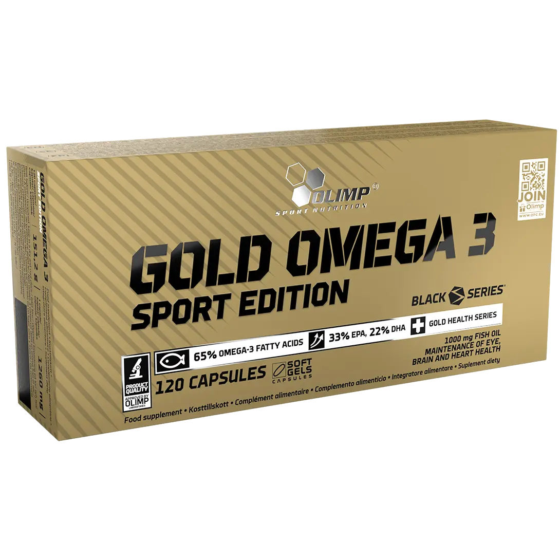 

Olimp Gold Omega 3 Sport Edition биологически активная добавка, 120 кап./1 уп.