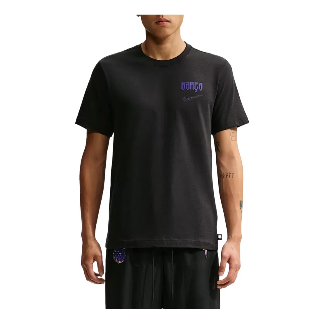 Женский топ One Relaxed Dri-FIT Long-Sleeve Top 'Black' Nike, черный