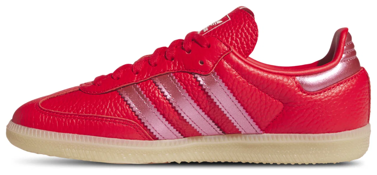 Кроссовки для девочек Samba OG Adidas, цвет Collegiate Red/Purple — фото 2
