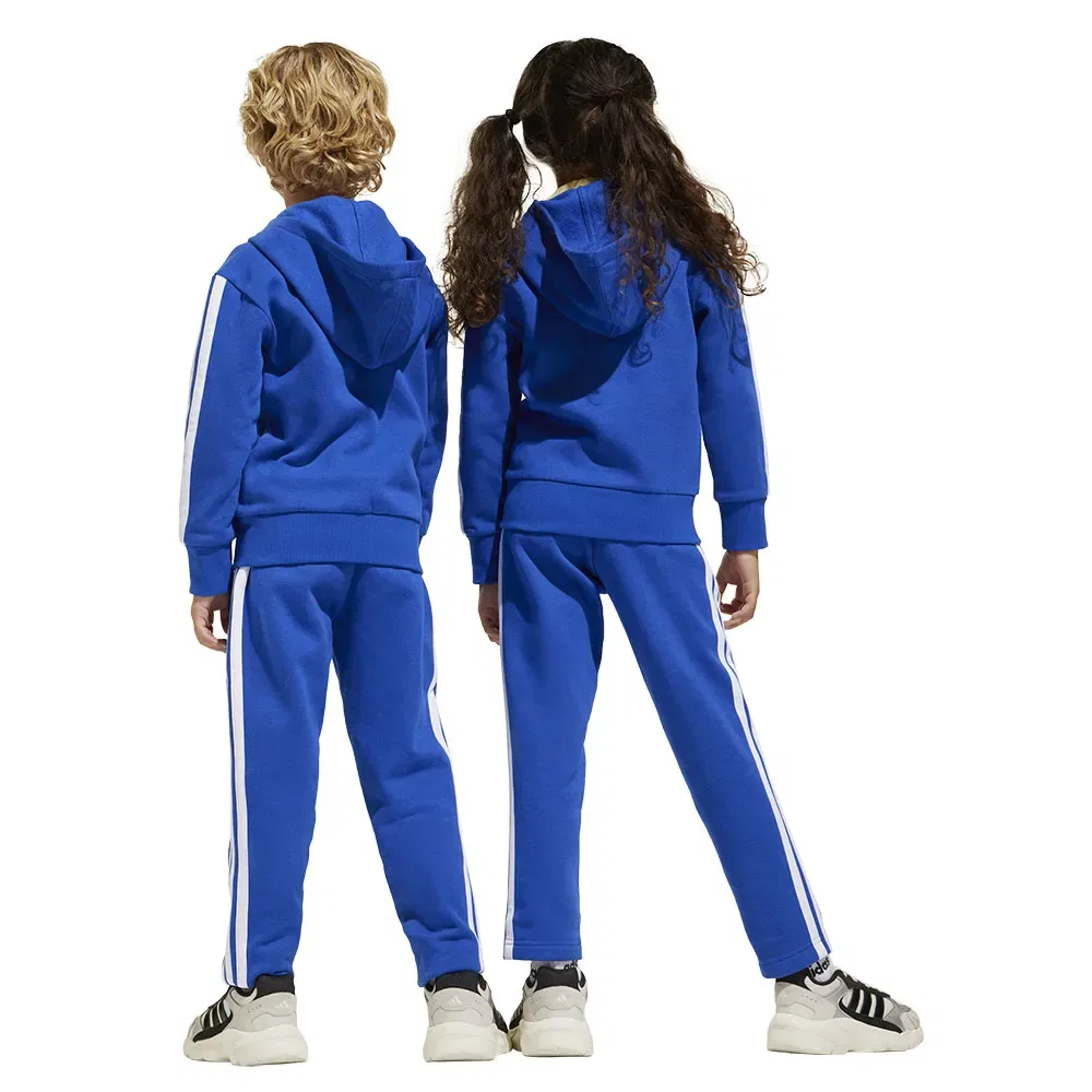 Спортивный костюм из флиса Tiberio 3 Stripes Adidas, синий — фото 2