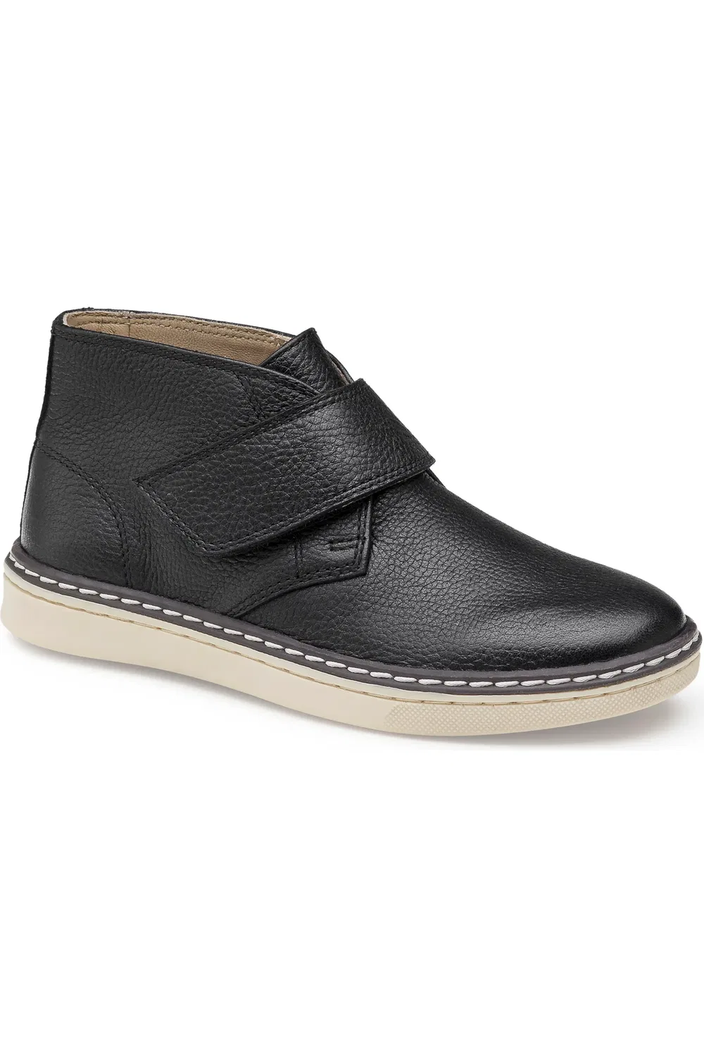 Детские ботинки чакка на плоской подошве McGuffey Johnston & Murphy, Black Full Grain