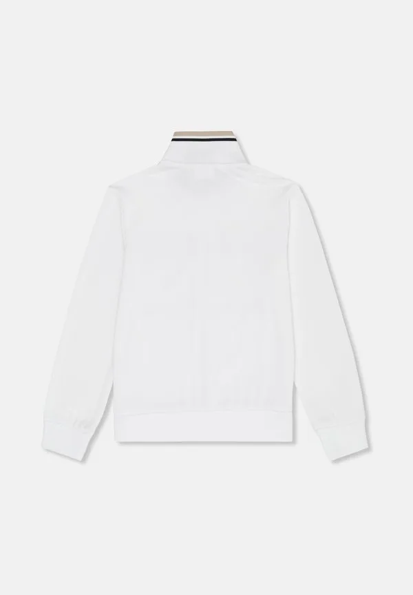 Одежда campasso, обычная толстовка на молнии с проклеенными швами Fila, Bright White/White Pepper — фото 2
