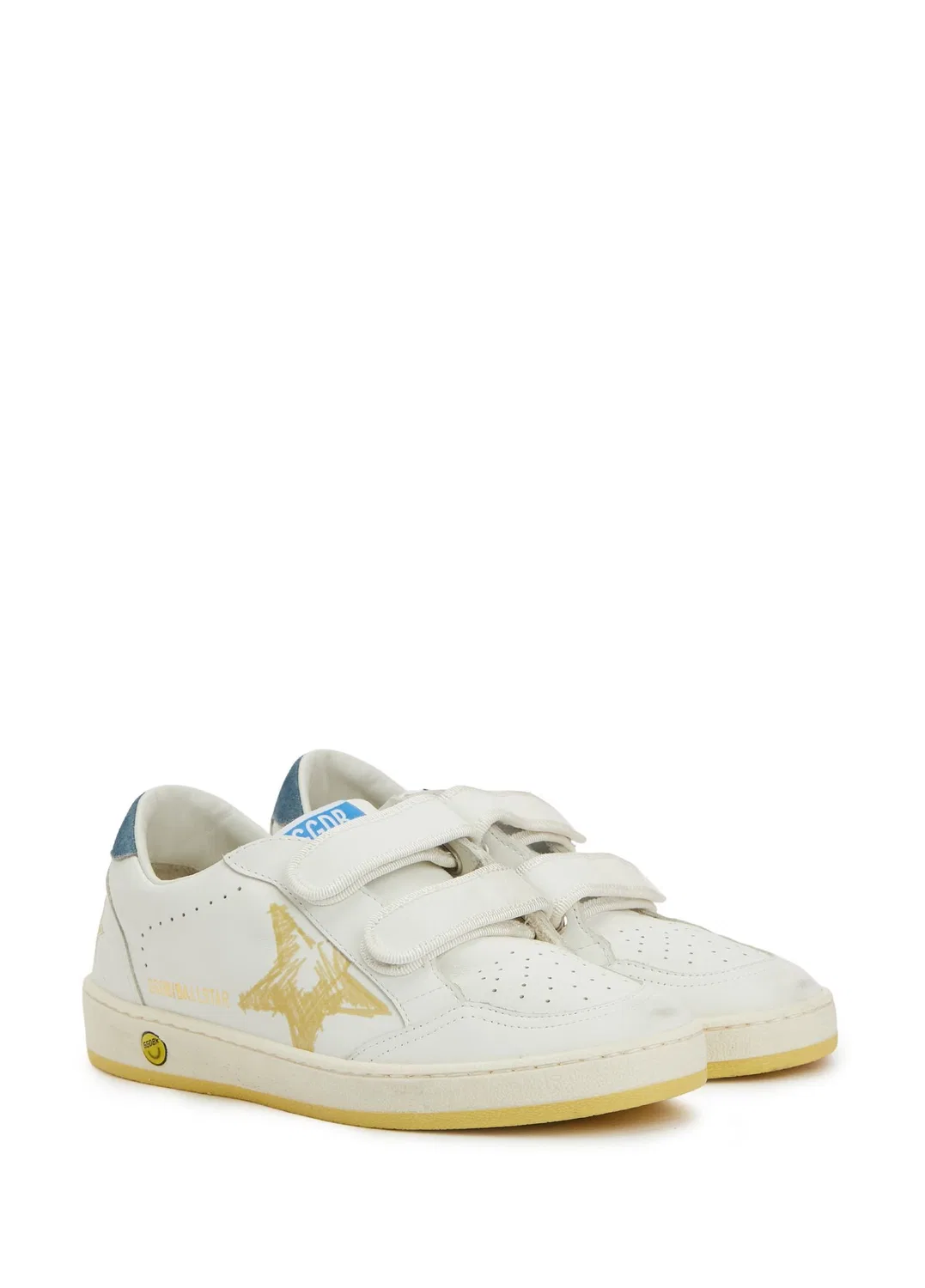 Кроссовки Golden Goose Ball Star, multi white — фото 2