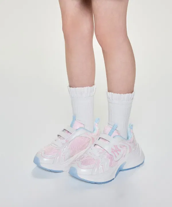 Кроссовки Curve Runner, детские, Mlb Kids, розовый — фото 2