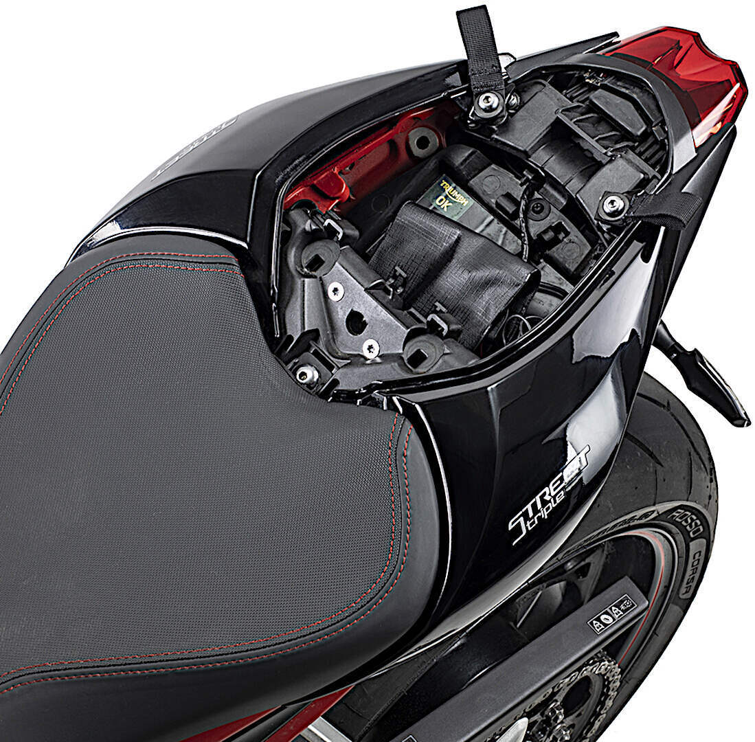 Комплект Kriega US-Drypack Triumph Street Triple для монтажа, черный - фото