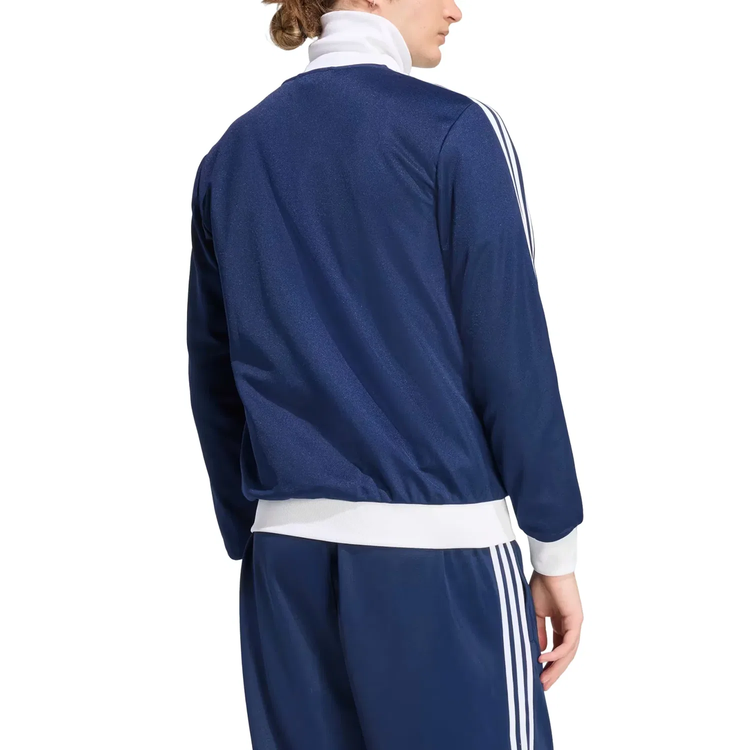 Мужская куртка с длинным рукавом Classic Track Jacket Adidas, темно-синий — фото 4